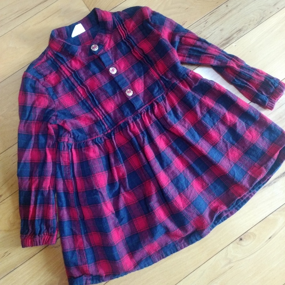 Adorable Flannel Dress